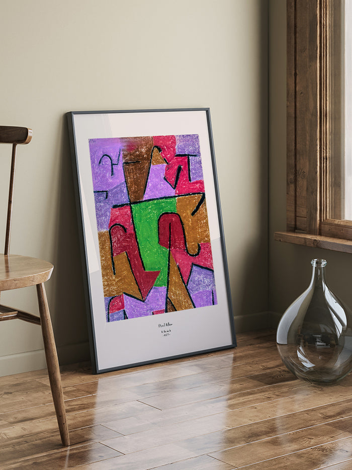 Klee Indianisch - Art Print  Poster
