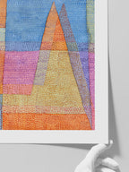 Klee La Lumière et les Arêtes - Art Print