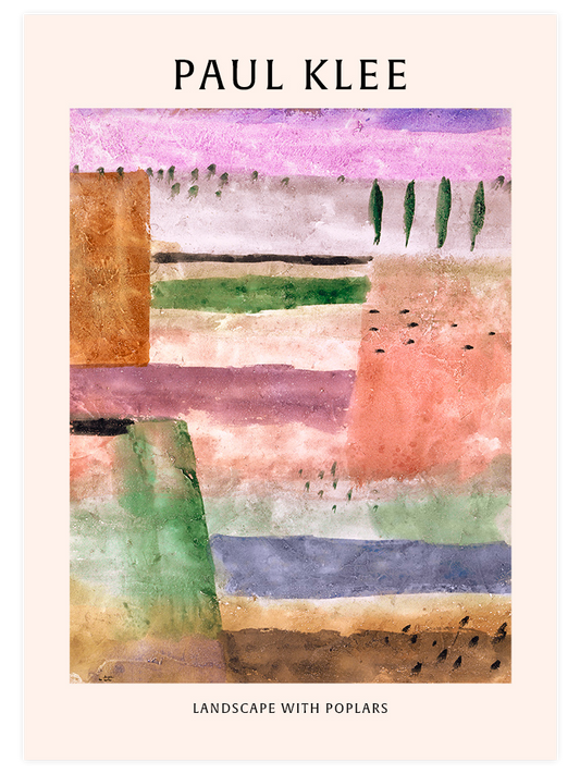 Paul Klee Landscape & Balloon - Poster Seti Duo