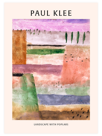 Paul Klee Landscape & Balloon - Poster Seti Duo