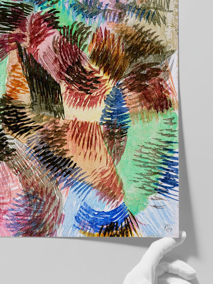 Klee Ormanın Libidosu - Art Print  Poster