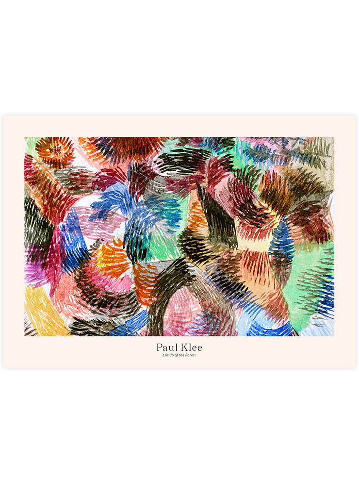 Klee Libido of the Forest - Art Print