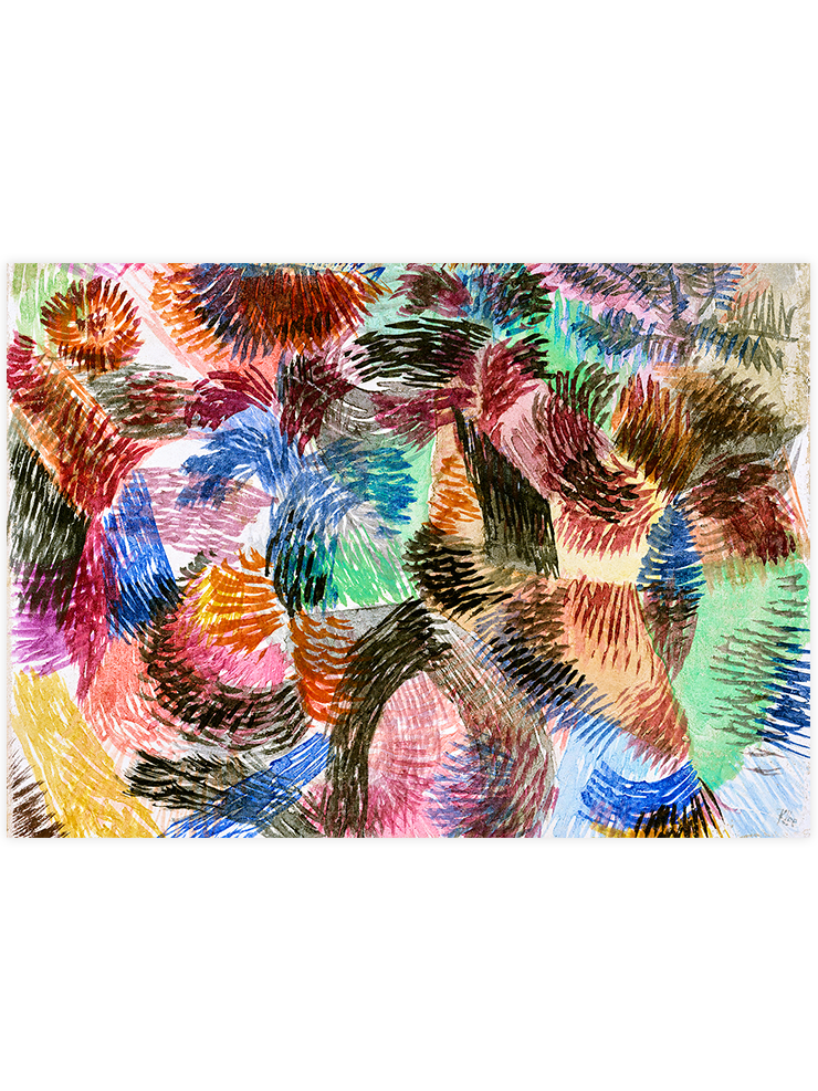 Klee Ormanın Libidosu - Art Print