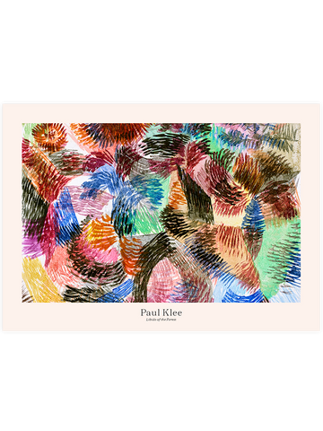 Klee Libido of the Forest - Art Print