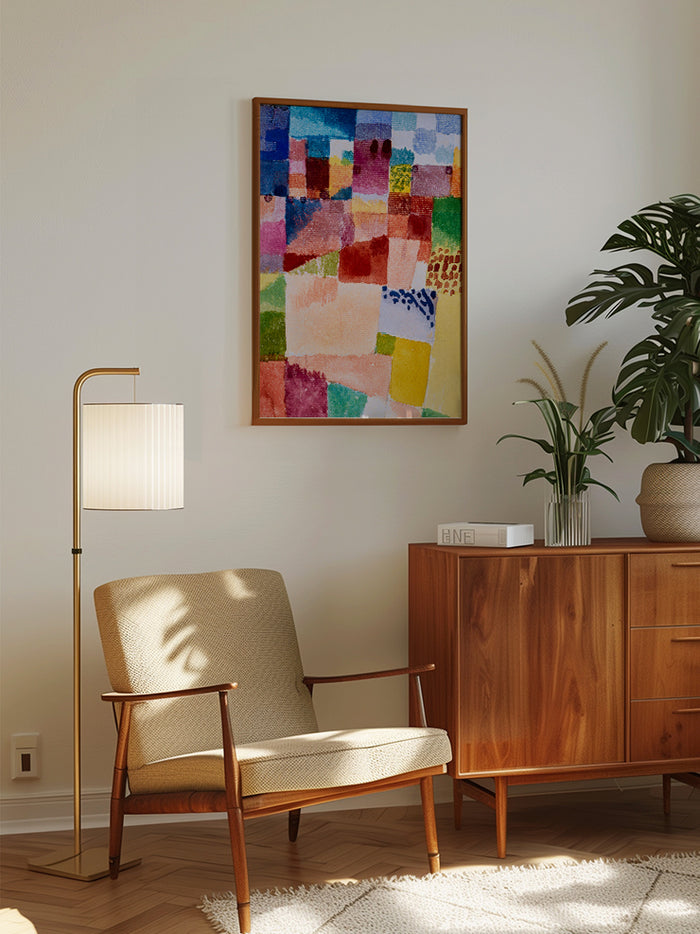 Klee Motiv aus Hammamet - Art Print  Poster