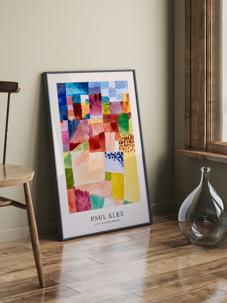 Klee Motif from Hammamet - Art Print  Poster