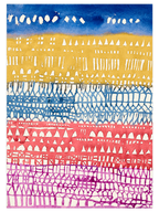 Klee Eski Şehir Genel Bakış - Art Print