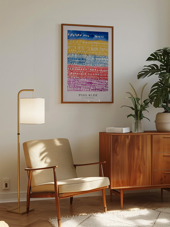 Klee Old Town Overview - Art Print  Poster
