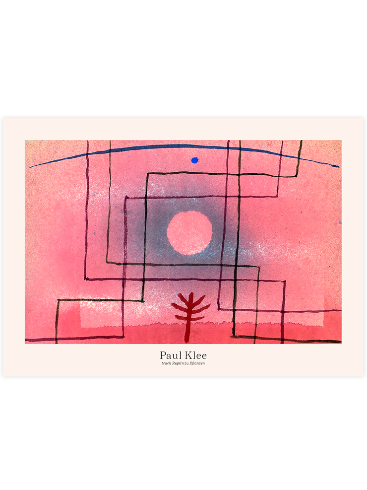 Klee Nach Regeln zu Pflanzen - Art Print