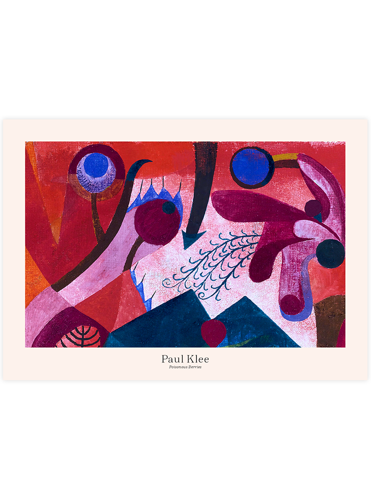 Klee Poisonous Berries - Art Print Ürün ana görseli