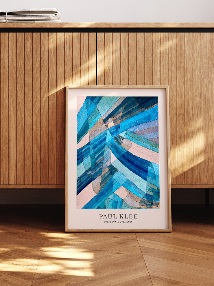 Klee Polyphone Strömungen - Art Print  Poster