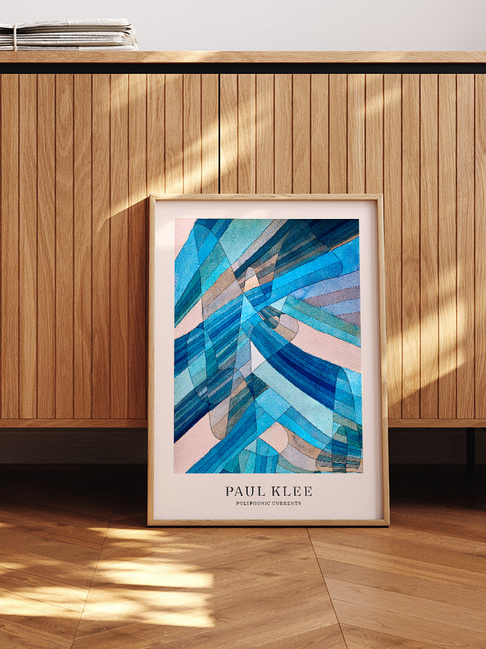 Klee Polyphone Strömungen - Art Print  Poster