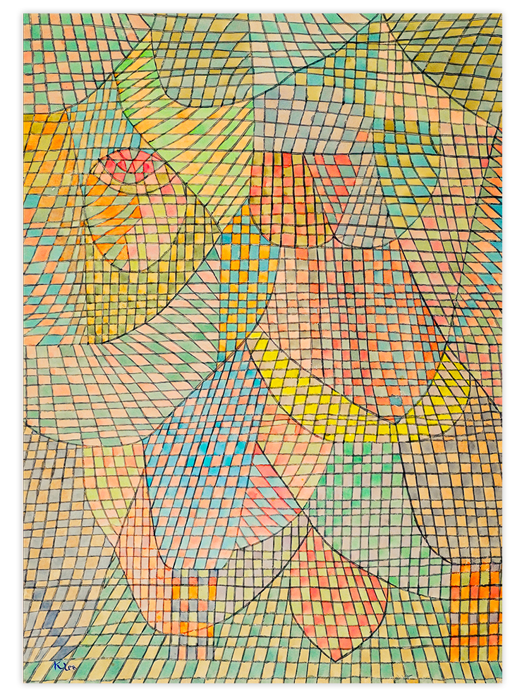 Paul Klee Veiled - Art Print