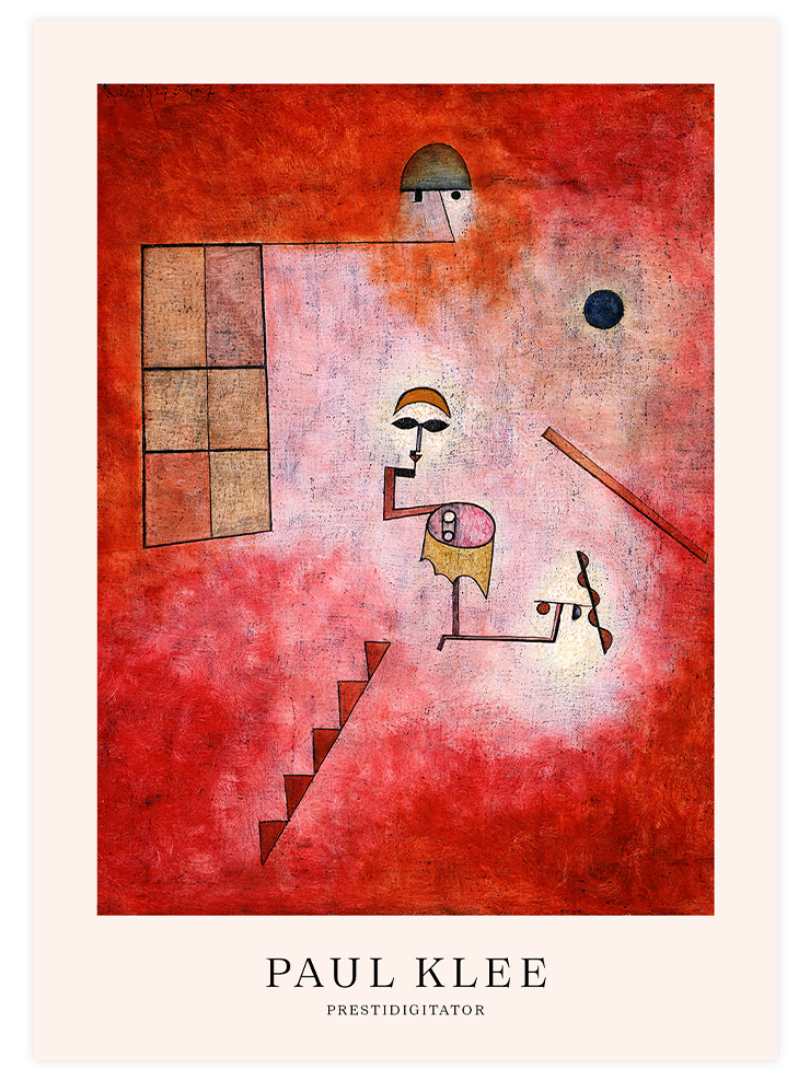 Klee Prestidigitator - Art Print Ürün ana görseli