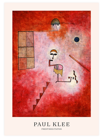 Klee Prestidigitator - Art Print