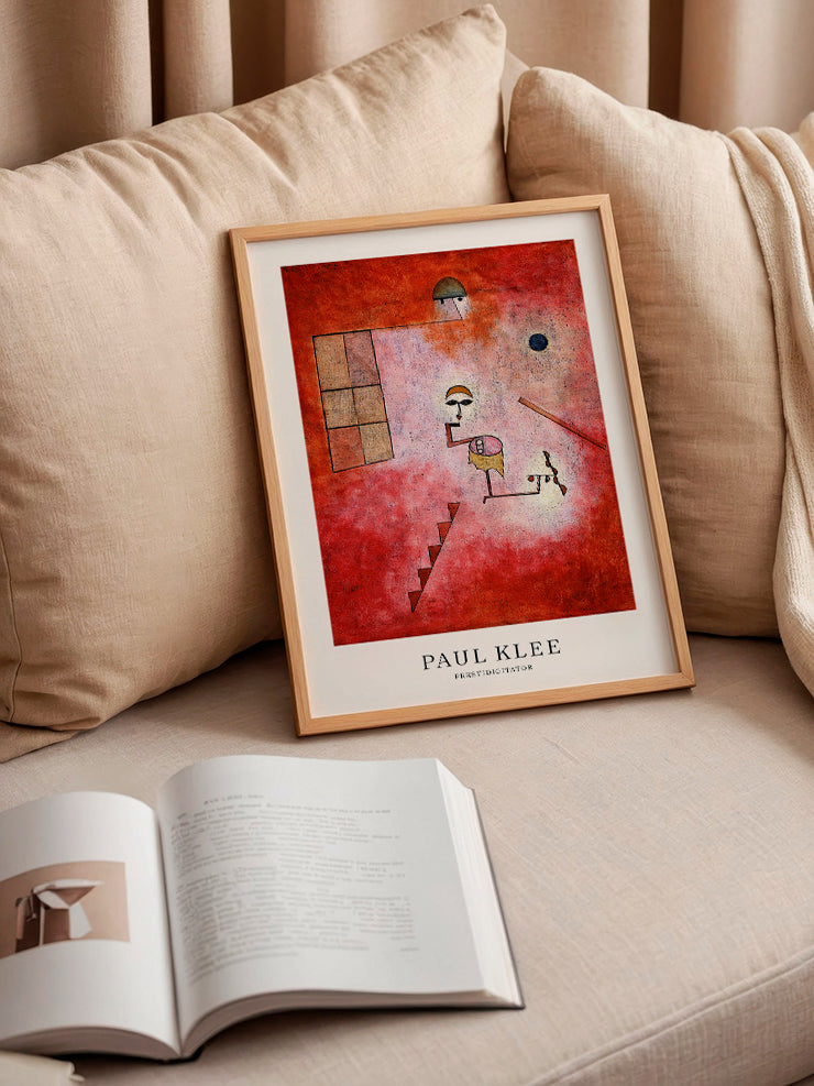 Klee Prestidigitator - Art Print  Poster