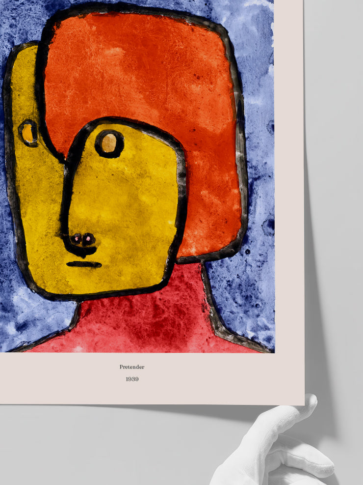 Klee Pretender - Art Print  Poster
