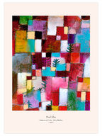 Klee Redgreen and Violet-Yellow Rhythms - Art Print