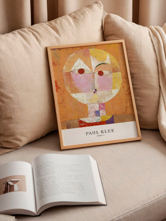 Paul Klee Senecio - Art Print  Poster
