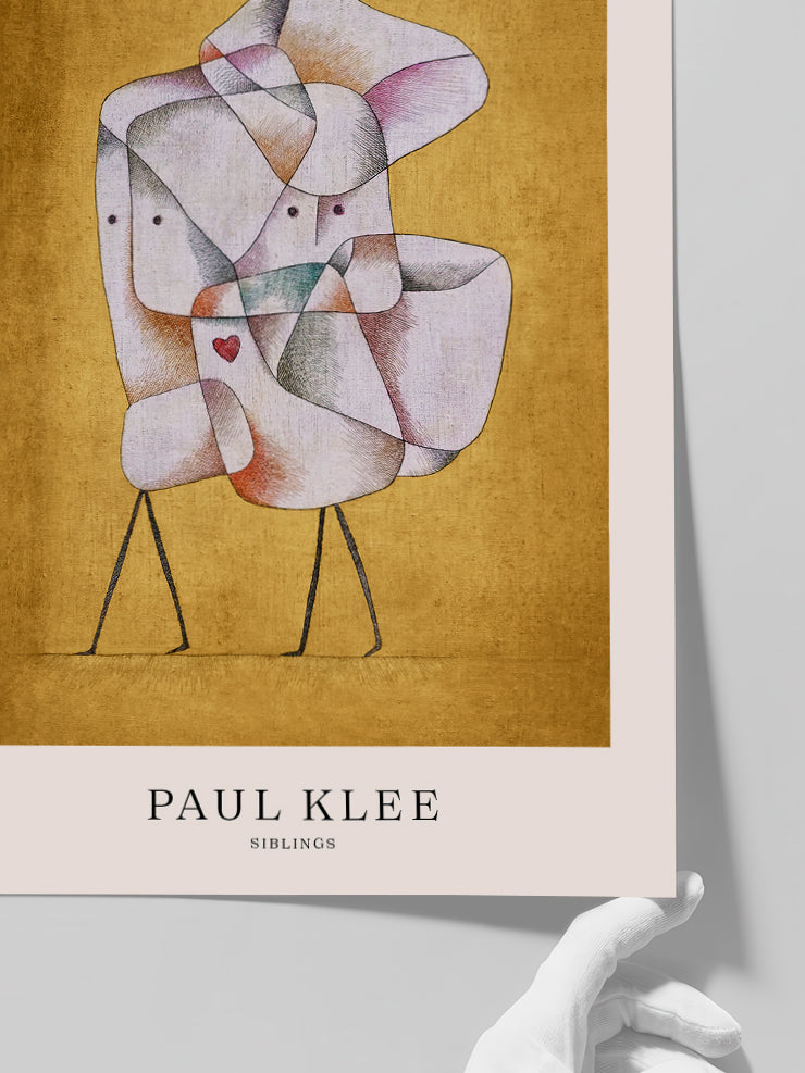 Klee Siblings - Art Print  Poster