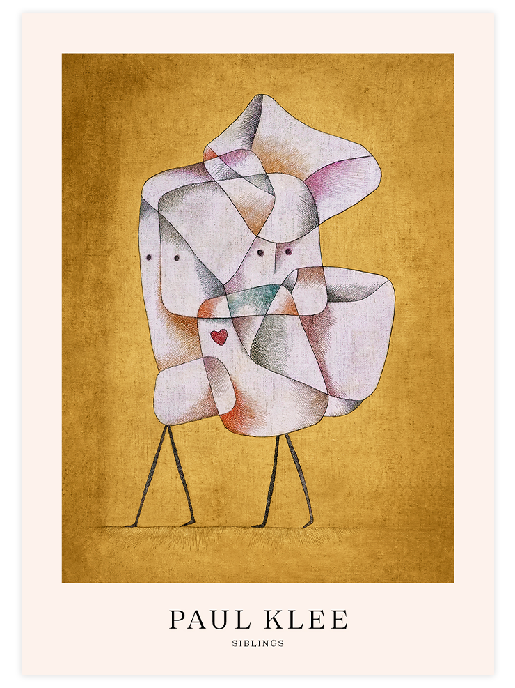 Klee Siblings - Art Print Ürün ana görseli