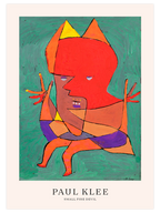 Klee Small Fire Devil - Art Print