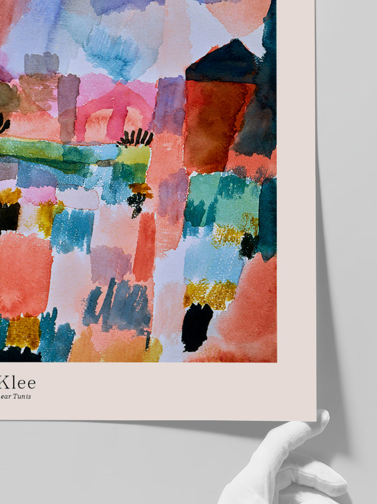 Klee Tunus Yakınlarındaki St-Germain - Art Print