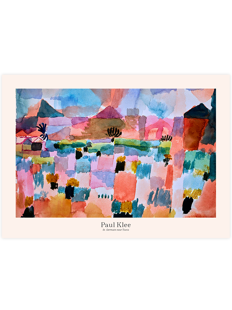 Klee Tunus Yakınlarındaki St-Germain - Art Print Ürün ana görseli