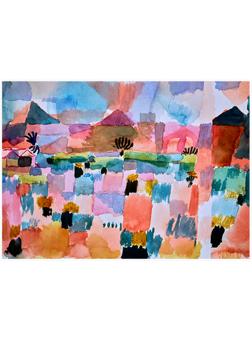 Klee St-Germain near Tunis - Art Print