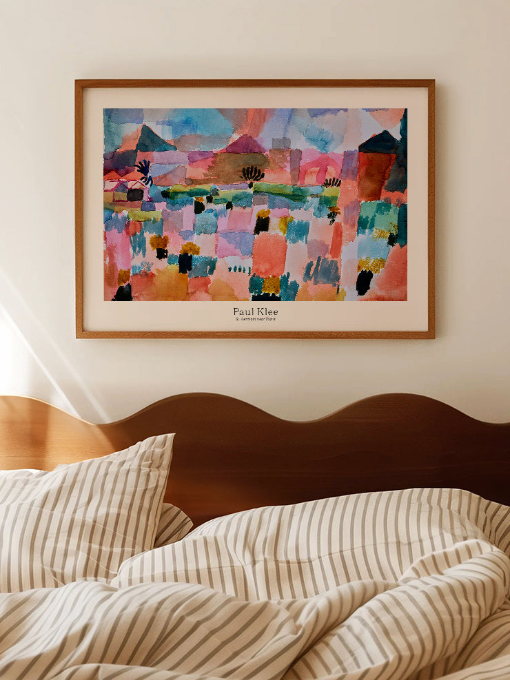 Klee Tunus Yakınlarındaki St-Germain - Art Print