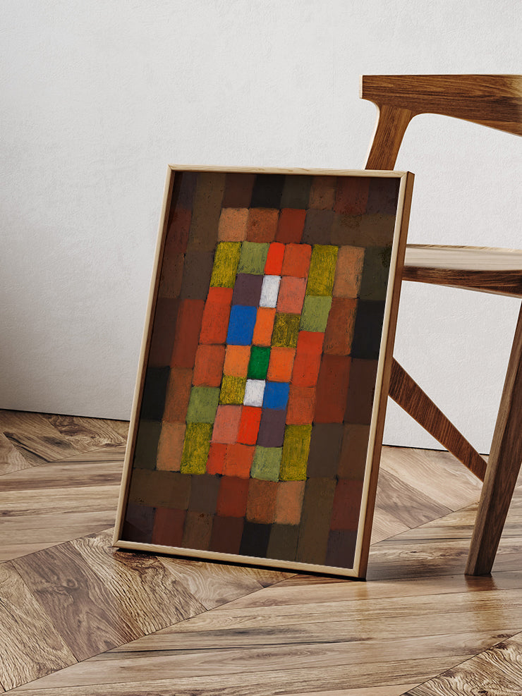 Klee Static Dynamic Gradation - Art Print
