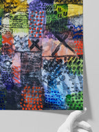 Klee Stickerei - Art Print