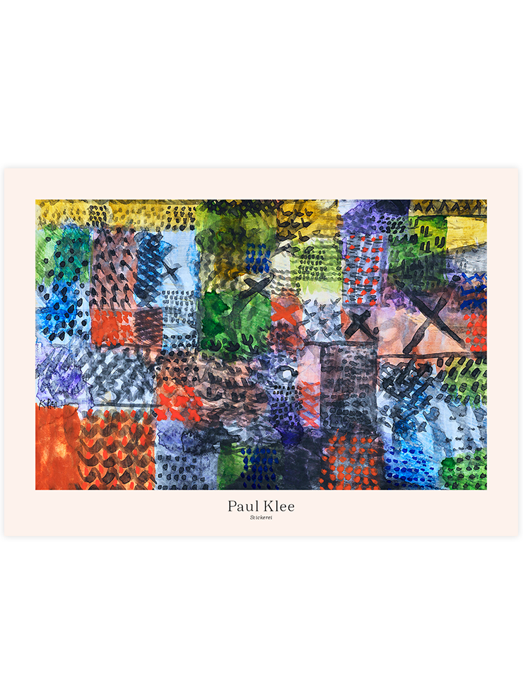 Klee Nakış - Art Print