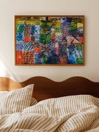 Klee Stickerei - Art Print