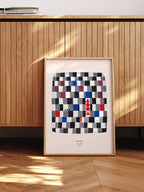 Klee Super Chess - Art Print