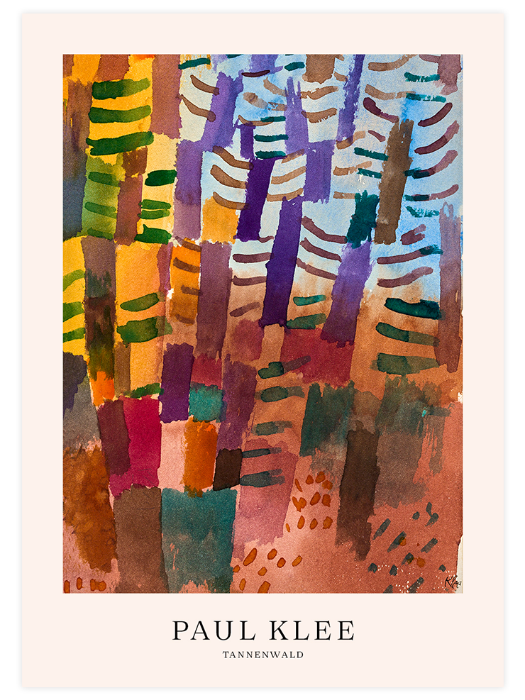 Klee Tannenwald - Art Print Ürün ana görseli