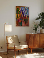 Klee Pine Forest - Art Print