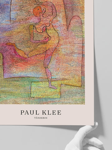Klee Tänzerin - Art Print