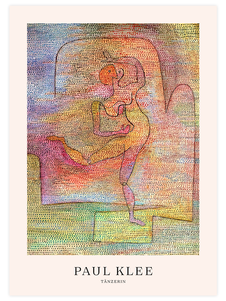 Klee Tänzerin - Art Print Ürün ana görseli