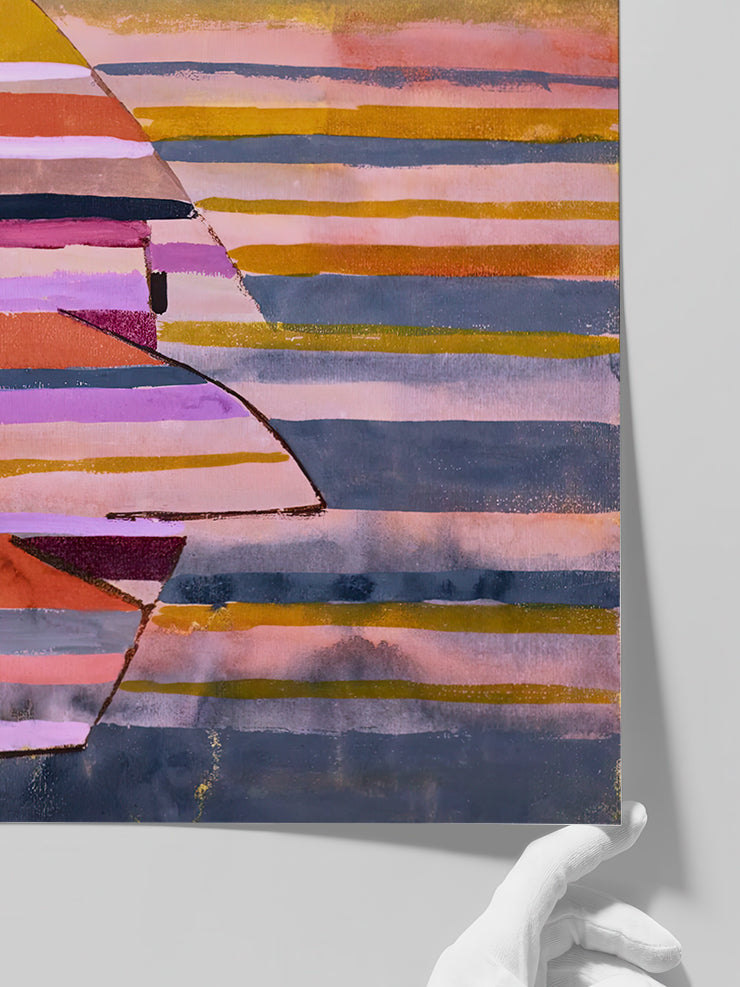 Klee The Clown Pyramidal - Art Print  Poster