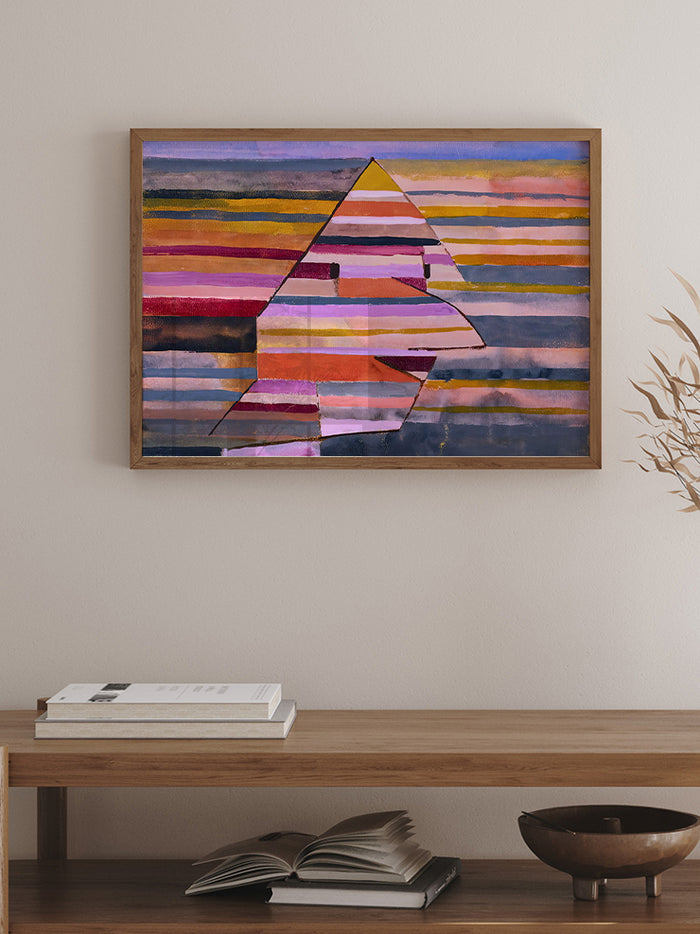 Klee The Clown Pyramidal - Art Print  Poster