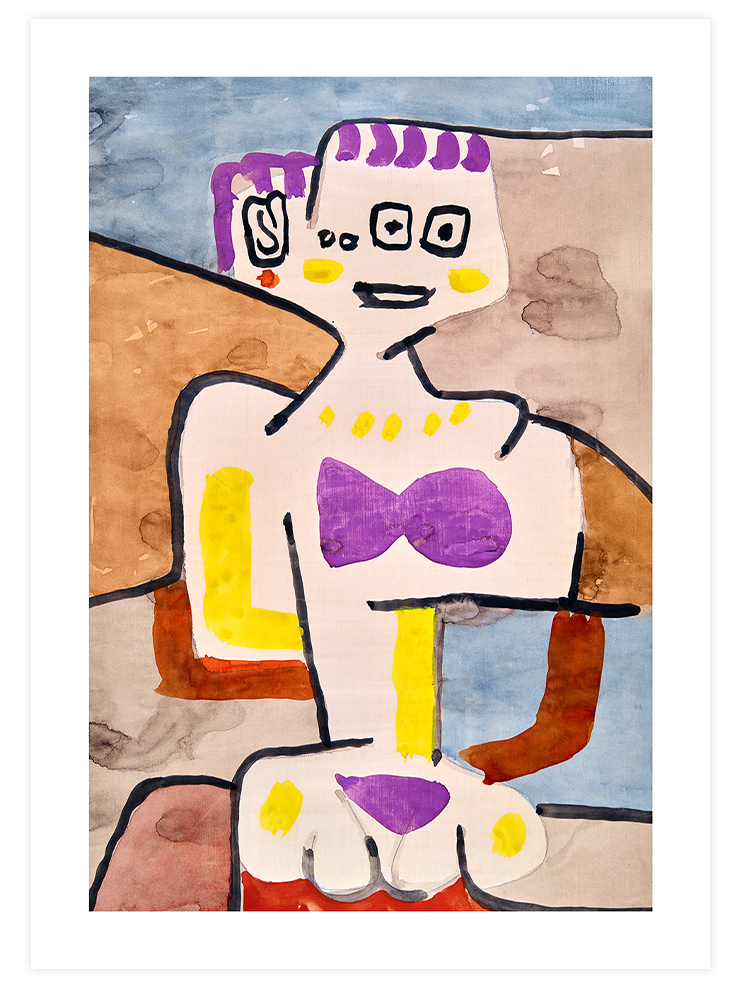 Klee Mädchen im Norden - Art Print Ürün ana görseli