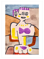 Klee Mädchen im Norden - Art Print