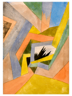 Klee Die Idee der Tannen - Art Print