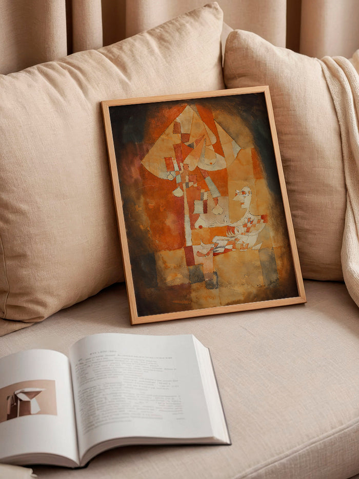 Klee Armut Ağacının Altındaki Adam - Art Print  Poster