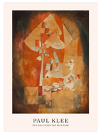 Klee The Man under the Pear Tree - Art Print