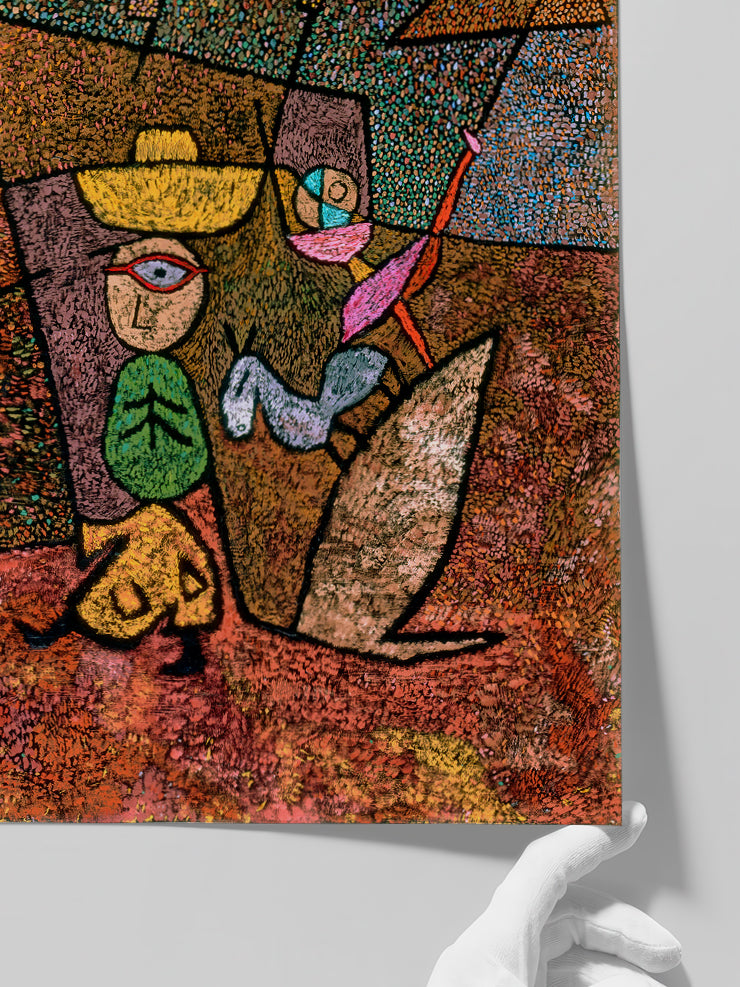 Klee Gezici Sirk - Art Print