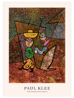 Klee The Travelling Circus - Art Print