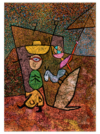Klee Gezici Sirk - Art Print