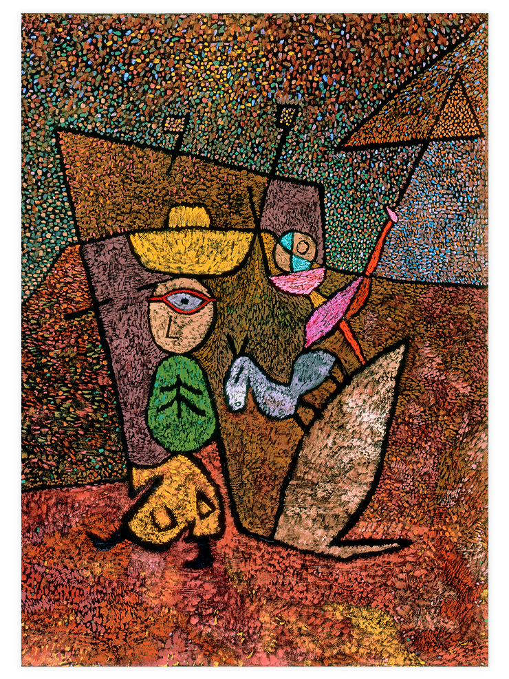 Klee Gezici Sirk - Art Print